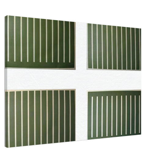 Donald Judd - Untitled #207-210 - 1991 Canvas - 20x30 cm / 8x12 inches-canvas