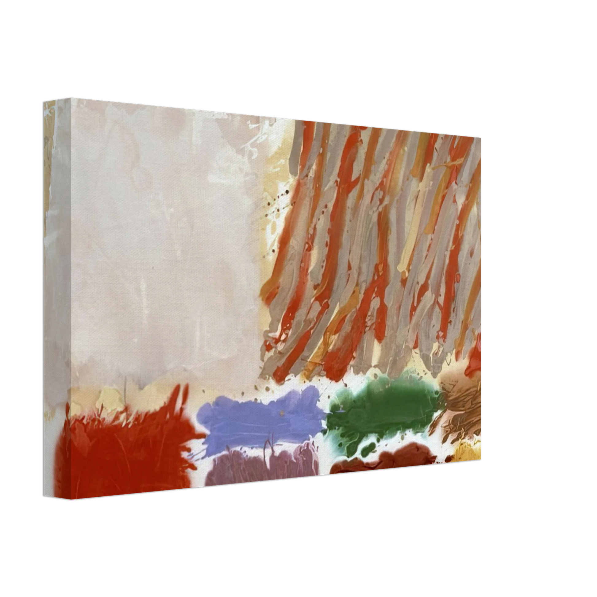 Albert Irvin - Orlando - 1980 Canvas - 40x60 cm / 16x24 inches-canvas