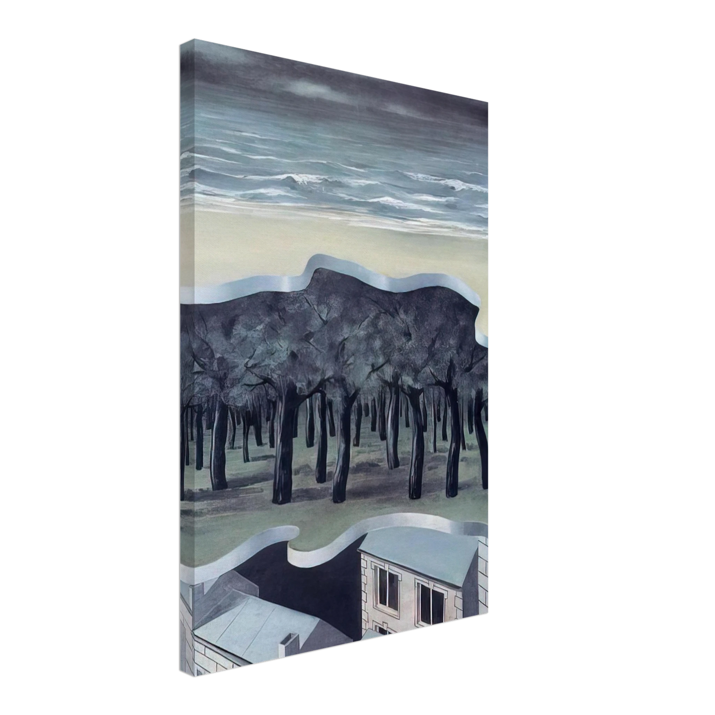 Rene Magritte - POPULAR PANORAMA 1926 Canvas - 70x100 cm / 28x40 inches-canvas