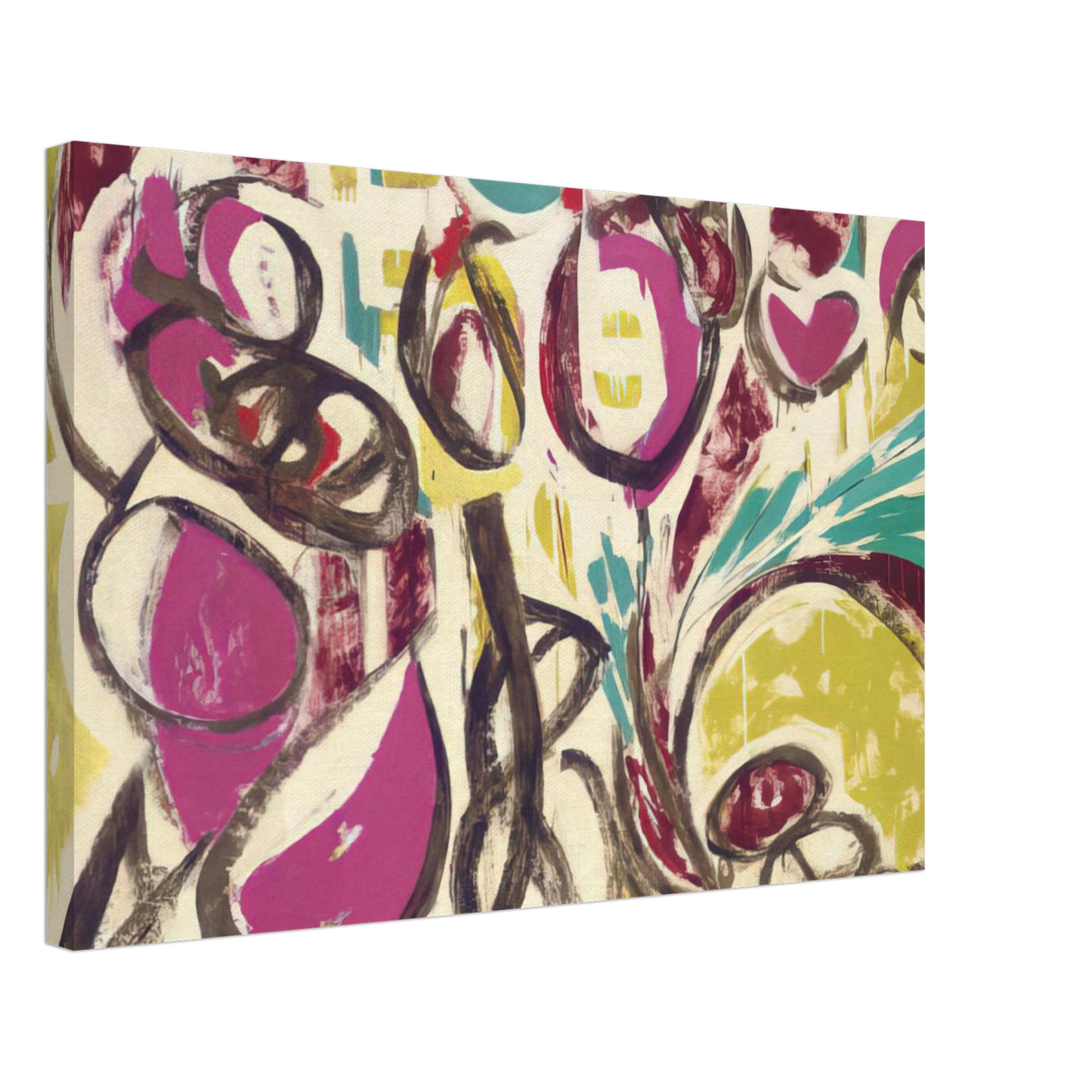 Lee Krasner - Thaw Canvas - 70x100 cm / 28x40 inches-canvas