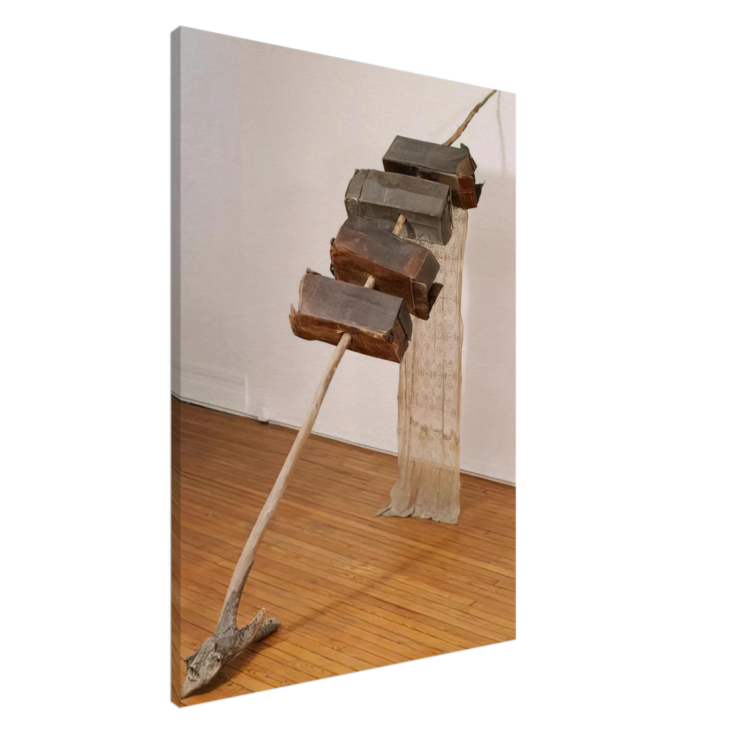 Robert Rauschenberg - UNTITLED VENETIAN 1973 Canvas - 20x30 cm / 8x12 inches-canvas