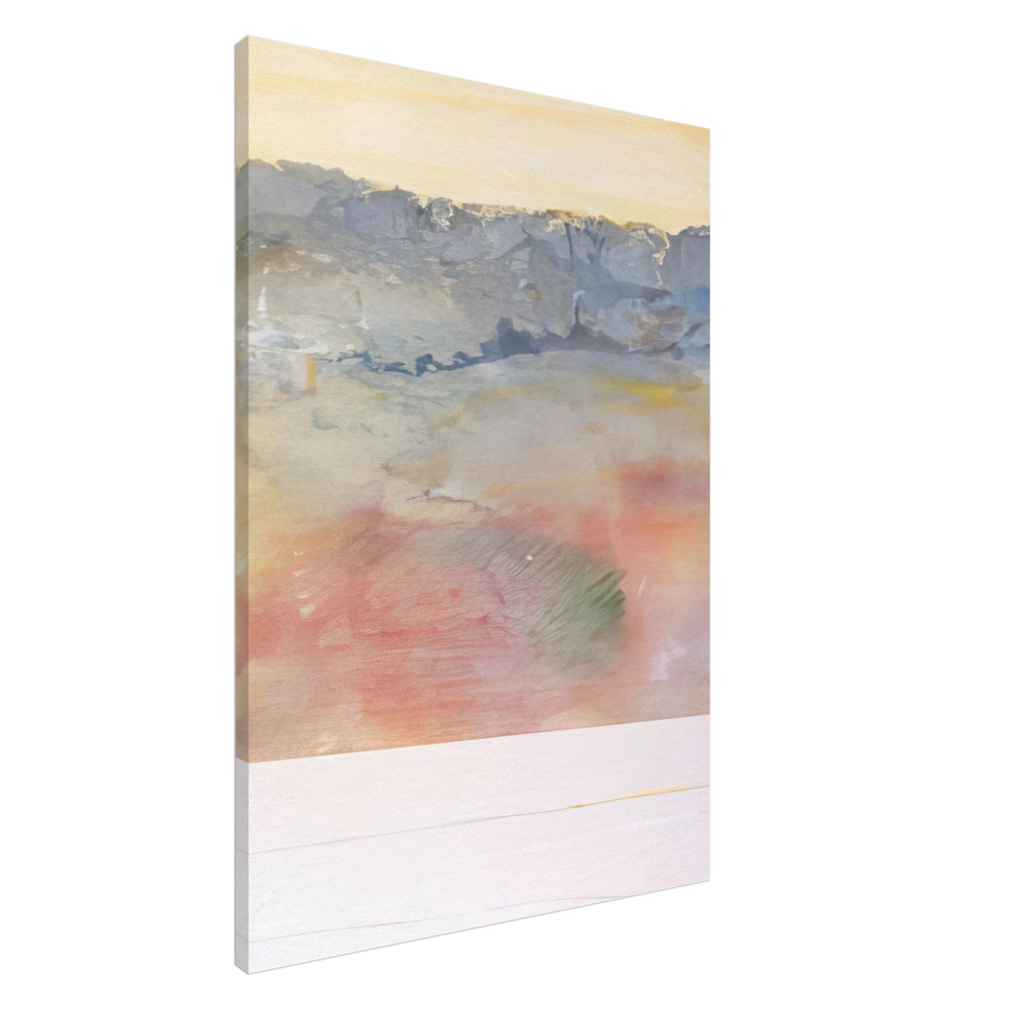 Ronnie Landfield - Rain Dance 2 - 1969 Canvas - 20x30 cm / 8x12 inches-canvas