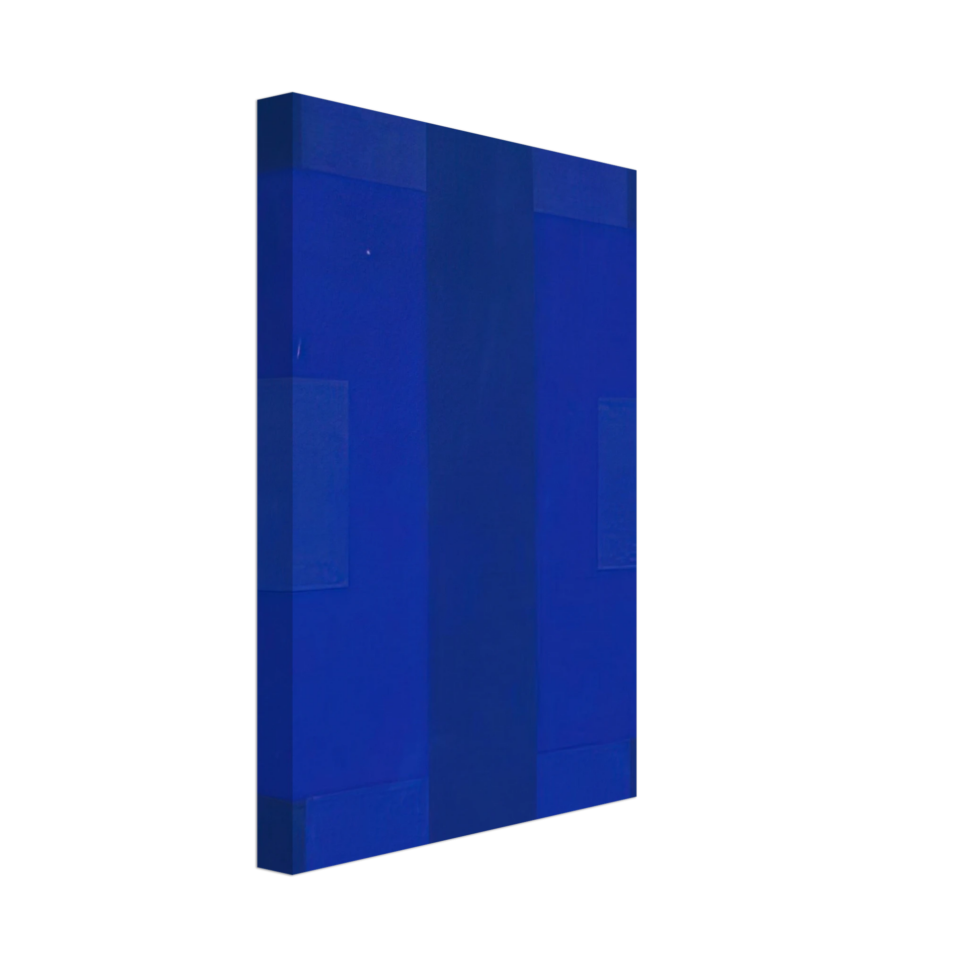 Ad Reinhardt - Blue Painting - 1953 Canvas - 40x60 cm / 16x24 inches-canvas