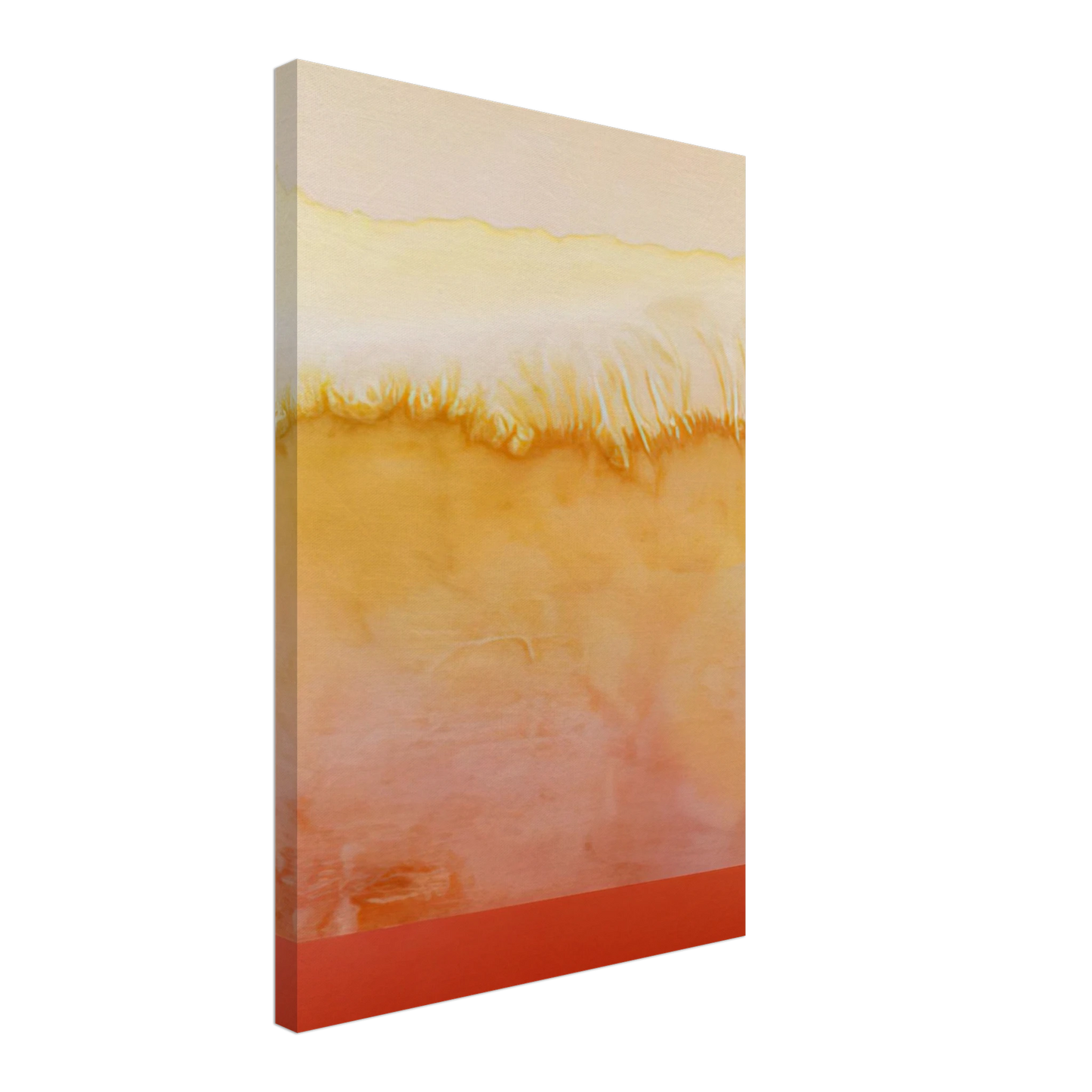 Ronnie Landfield - Carmen's Opal - 1979 Canvas - 40x60 cm / 16x24 inches-canvas