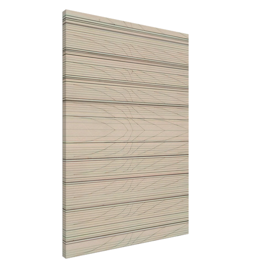 Nasreen Mohamedi - Untitled - 1970 Canvas - 20x30 cm / 8x12 inches-canvas