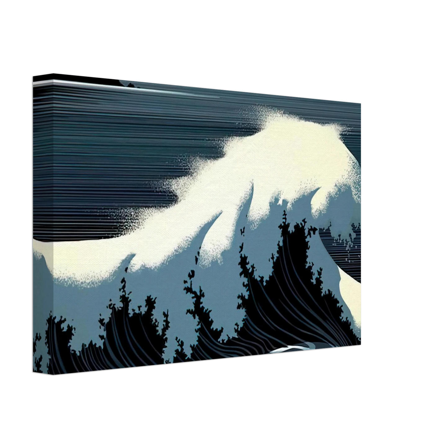 Eyvind Earle - A Sounding of Surf Canvas - 70x100 cm / 28x40 inches-canvas
