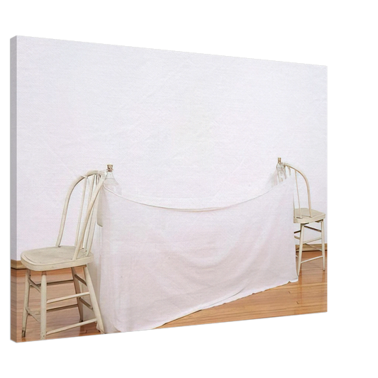 Robert Rauschenberg - SANT AGNESE VENETIAN 1973 Canvas - 20x30 cm / 8x12 inches-canvas