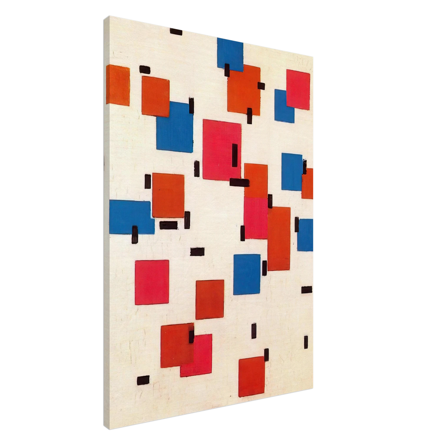 Piet Mondrian - Composition in Color A Canvas - 20x30 cm / 8x12 inches-canvas