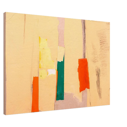 Esteban Vicente - UNTITLED 1998 Canvas - 20x30 cm / 8x12 inches-canvas