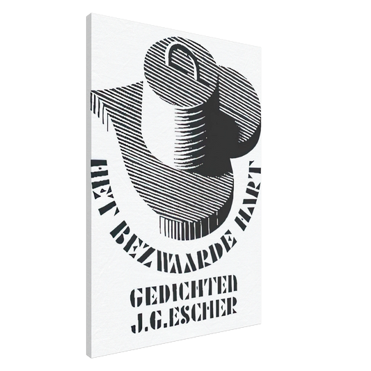 MC Escher - ESCHER (26) Canvas - 20x30 cm / 8x12 inches-canvas