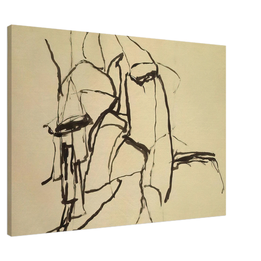 Philip Guston - CELEBRATION Canvas - 20x30 cm / 8x12 inches-canvas