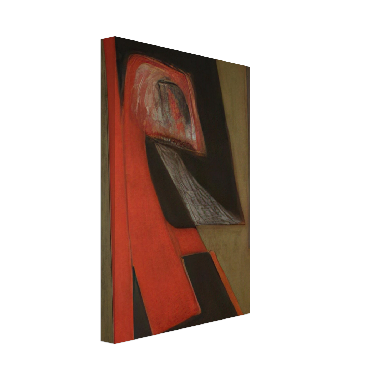 Will Barnet - The Kiss - 2009 United States Canvas - 40x60 cm / 16x24 inches-canvas