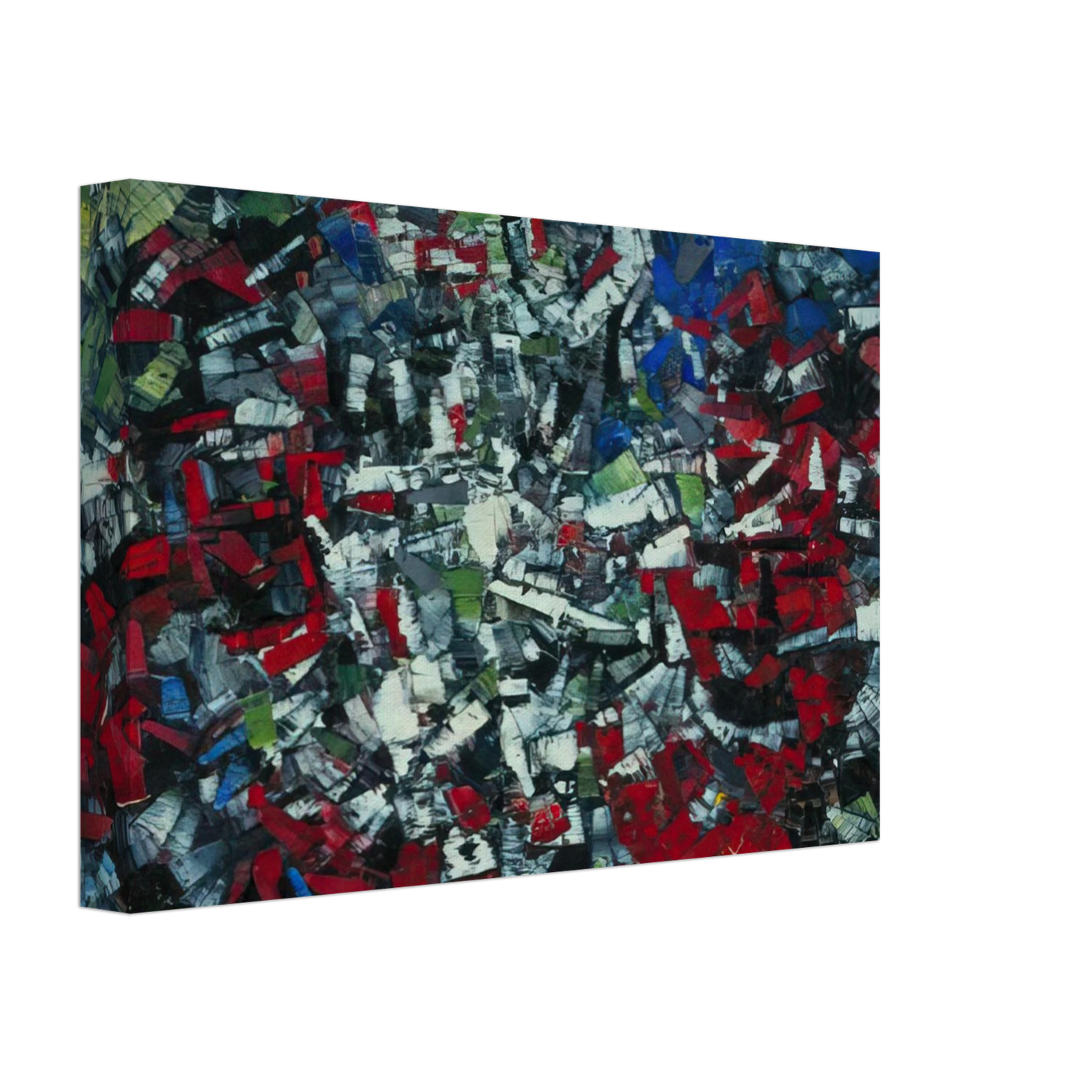 Jean-Paul Riopelle - The Wheel II Canvas - 70x100 cm / 28x40 inches-canvas