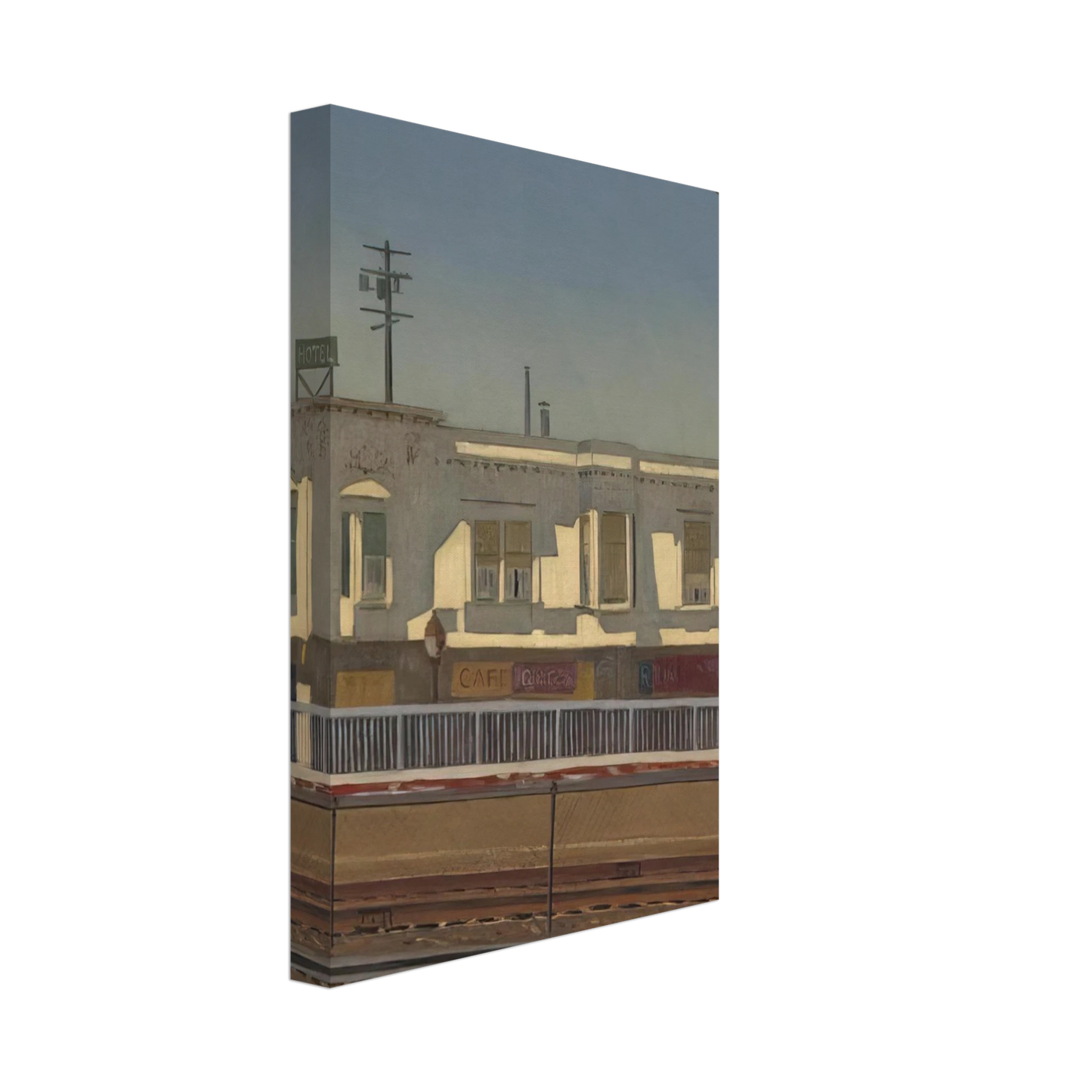 Richard Diebenkorn - Palo Alto Circle Canvas - 40x60 cm / 16x24 inches-canvas