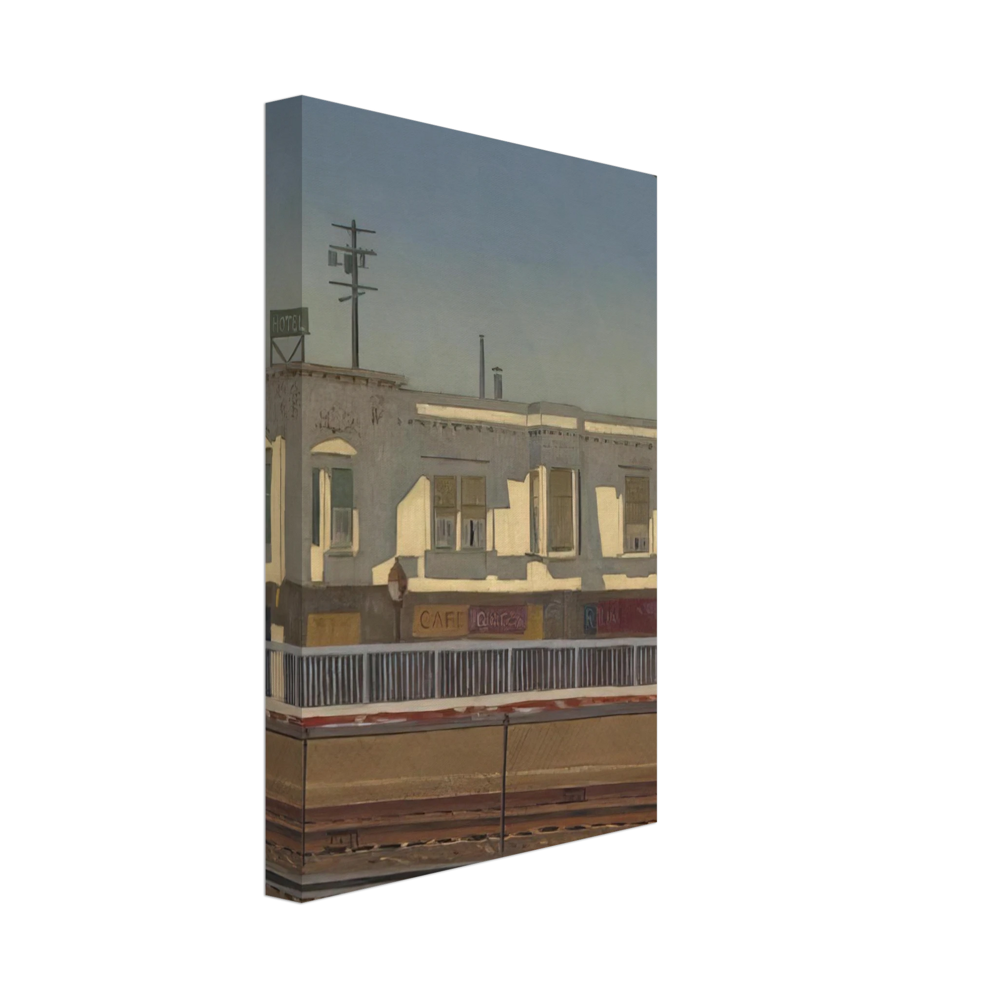 Richard Diebenkorn - Palo Alto Circle Canvas - 40x60 cm / 16x24 inches-canvas