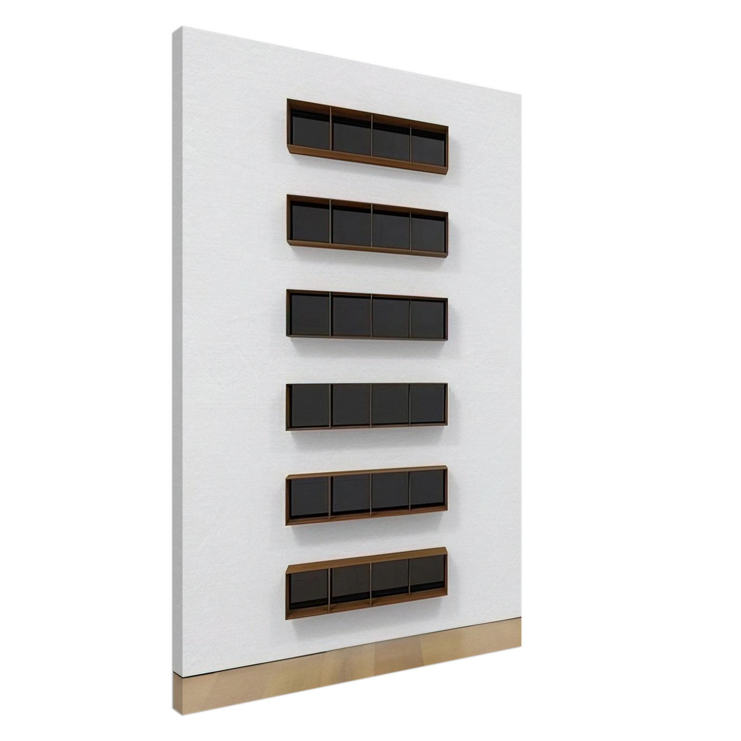 Donald Judd - Untitled - 1994 Canvas - 20x30 cm / 8x12 inches-canvas