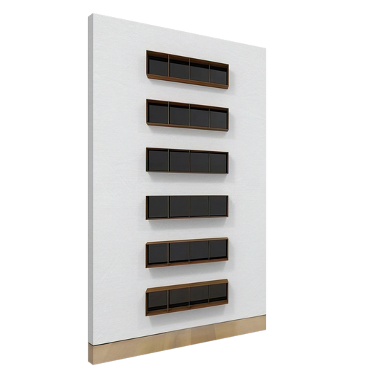 Donald Judd - Untitled - 1994 Canvas - 20x30 cm / 8x12 inches-canvas