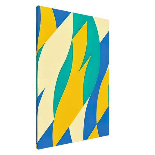 Bridget Riley - FOLD 2004 Canvas - 20x30 cm / 8x12 inches-canvas