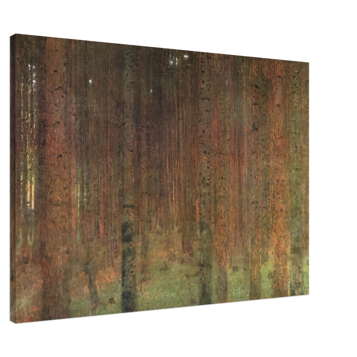 Gustav Klimt - PINE FOREST II Canvas - 20x30 cm / 8x12 inches-canvas