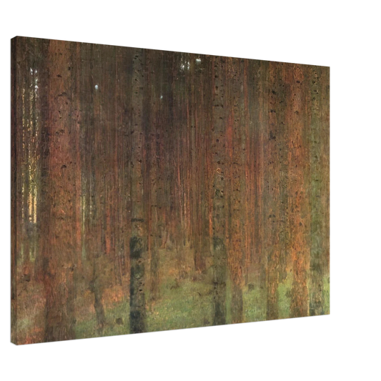 Gustav Klimt - PINE FOREST II Canvas - 20x30 cm / 8x12 inches-canvas