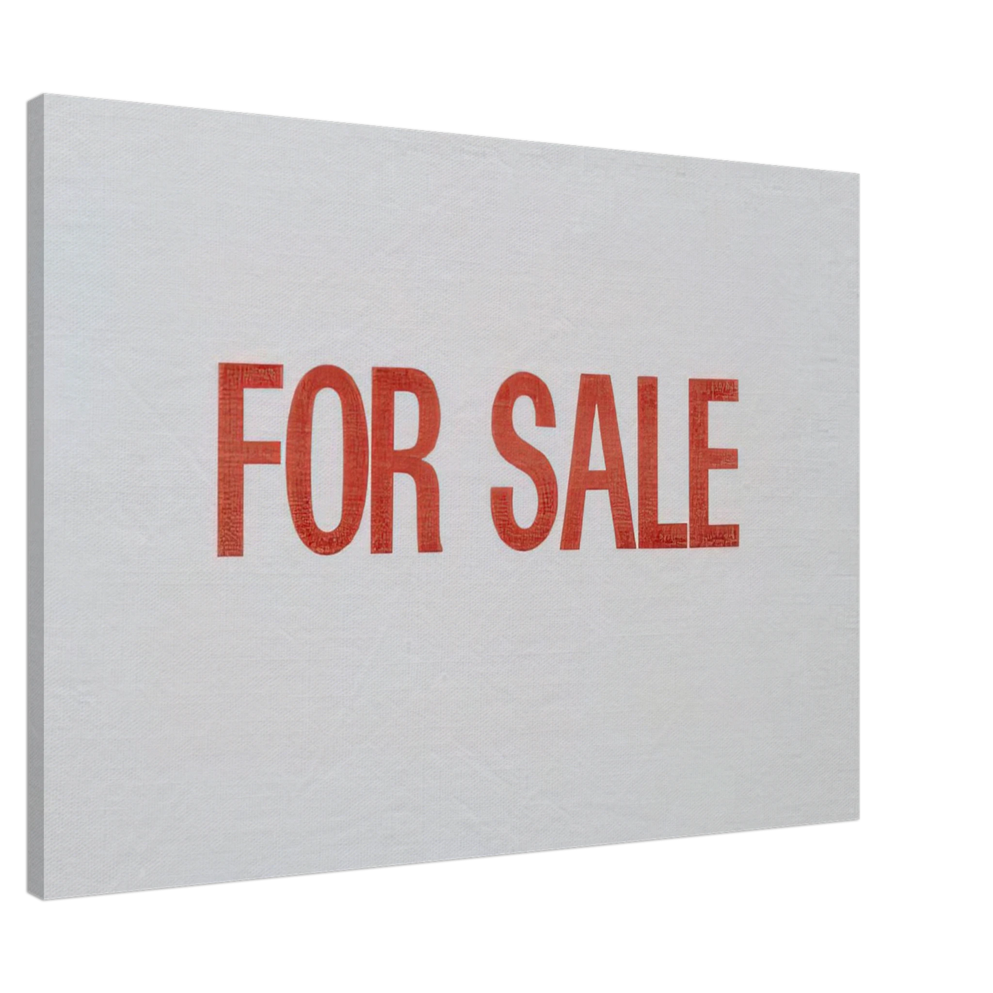 Billy Apple - For Sale - 1962 Canvas - 20x30 cm / 8x12 inches-canvas