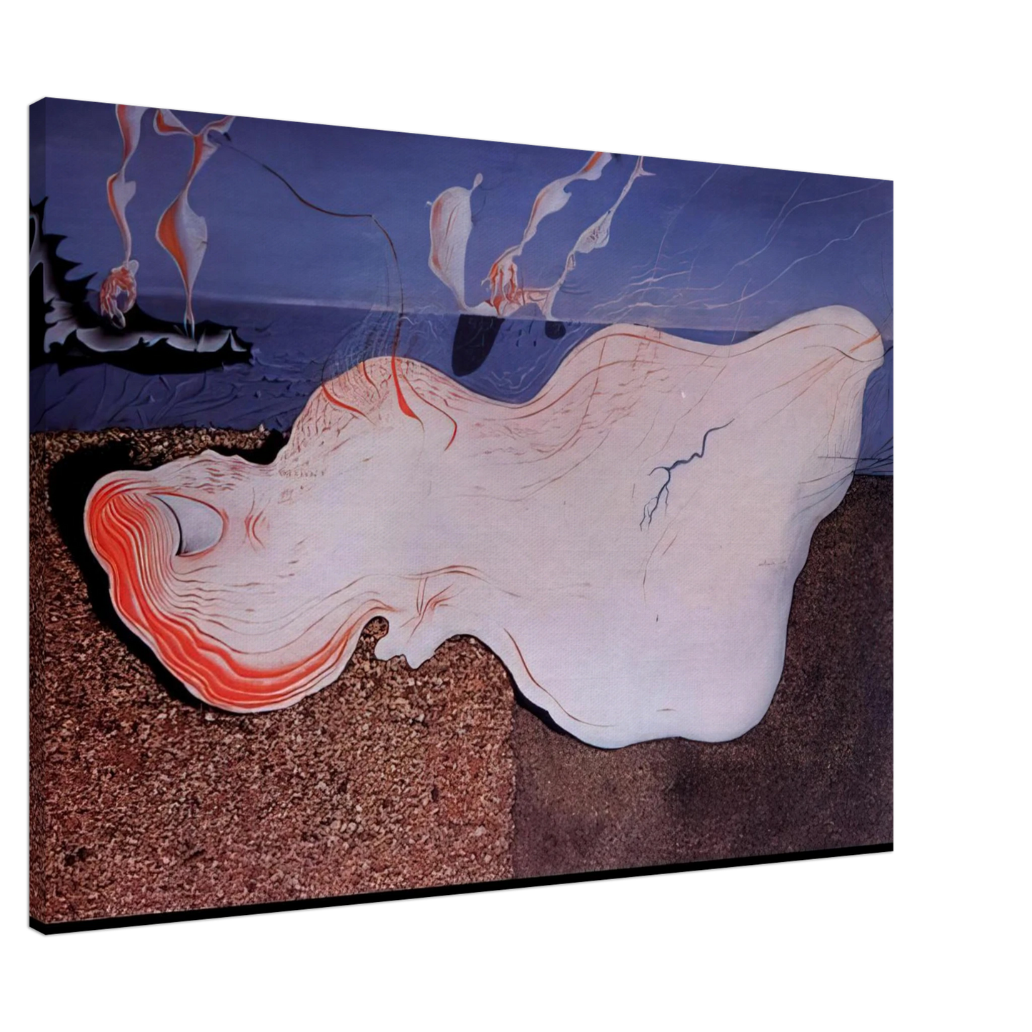 Salvador Dali - THE BATHER Canvas - 20x30 cm / 8x12 inches-canvas