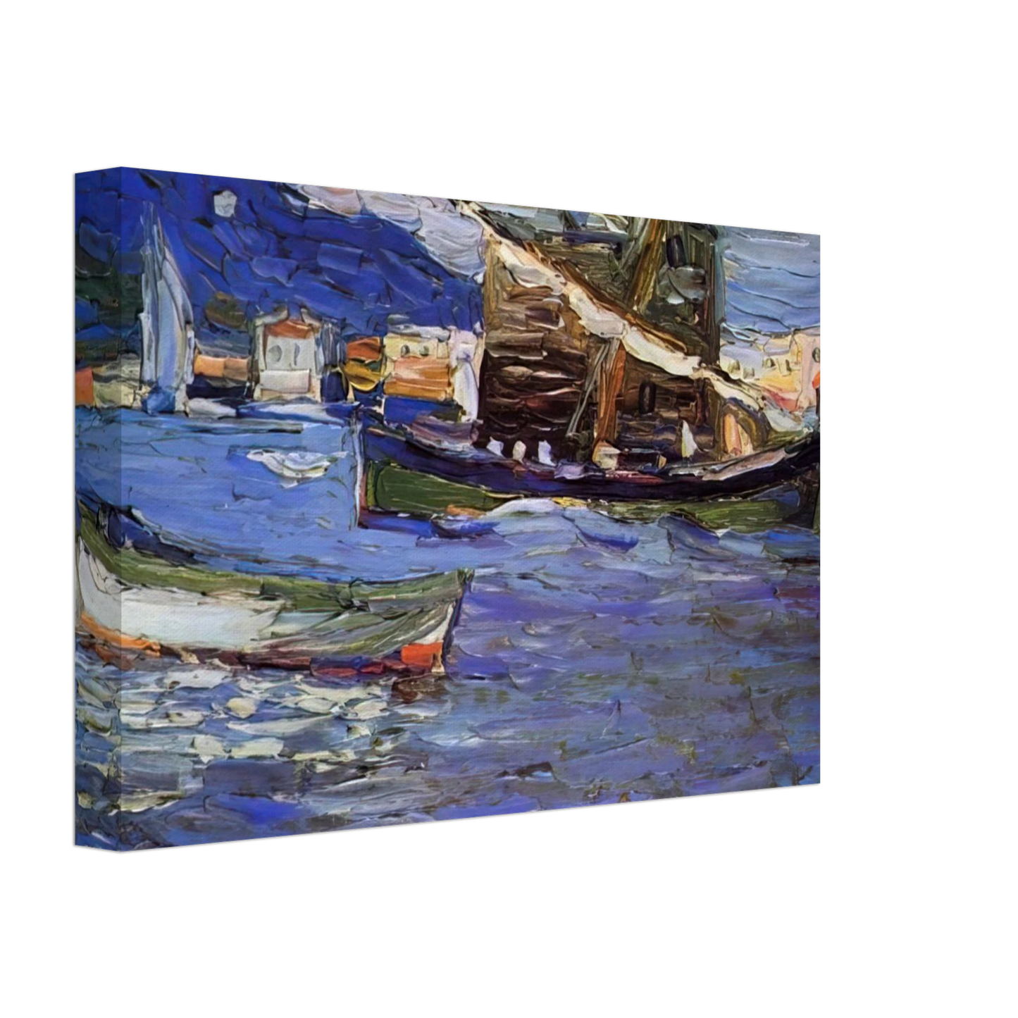 Wassily Kandinsky - RAPALLO GRAUER DAY 1905 Canvas - 40x60 cm / 16x24 inches-canvas
