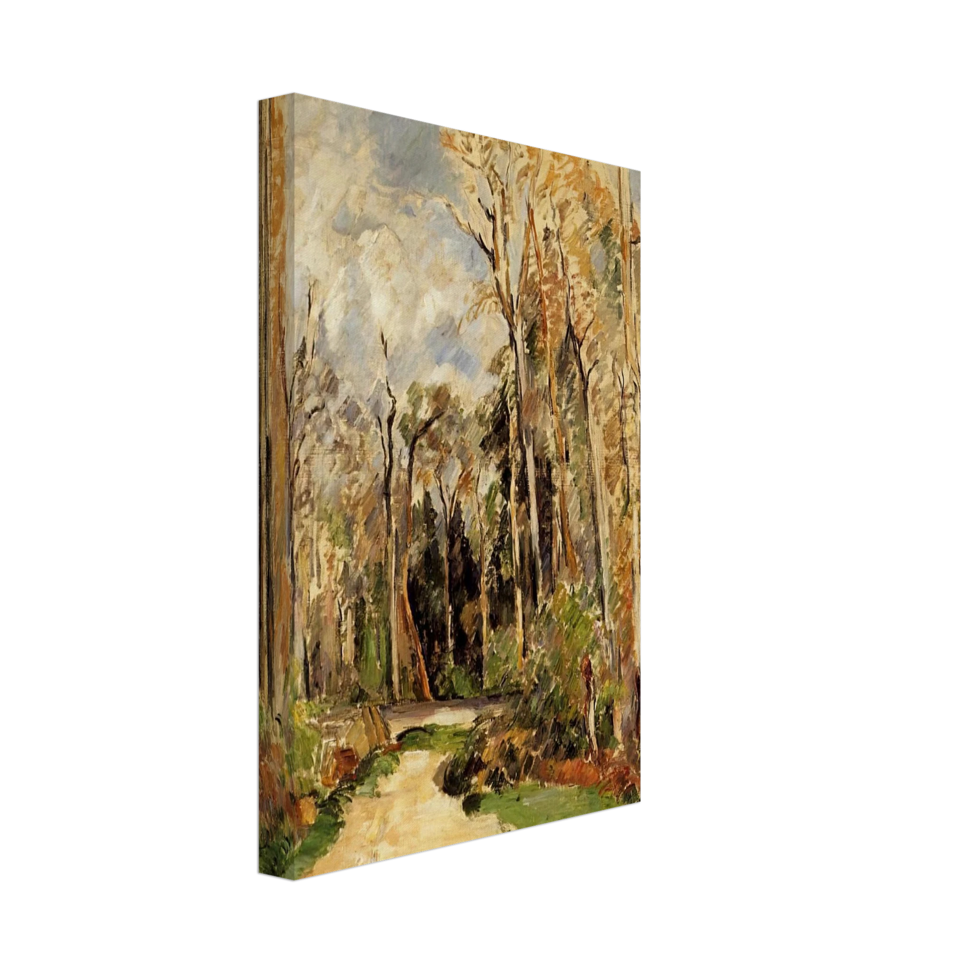 Paul Cezanne - Path at the Entrance to the Forest Canvas - 70x100 cm / 28x40 inches-canvas