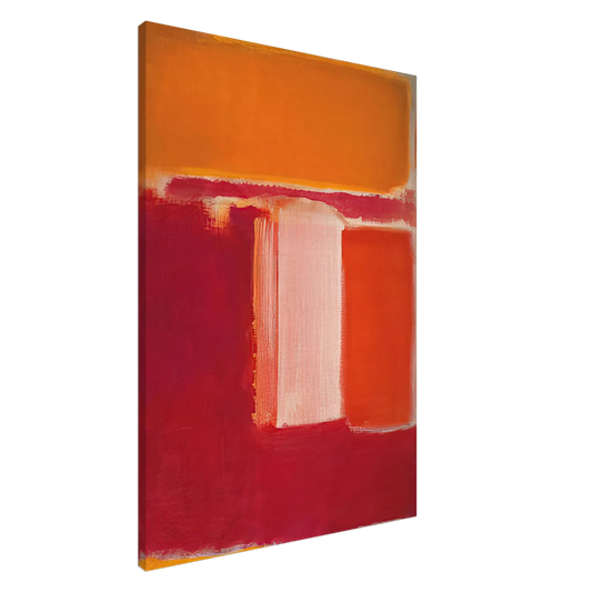 Mark Rothko - Yellow, Cherry, Orange - 1947 Canvas - 20x30 cm / 8x12 inches-canvas
