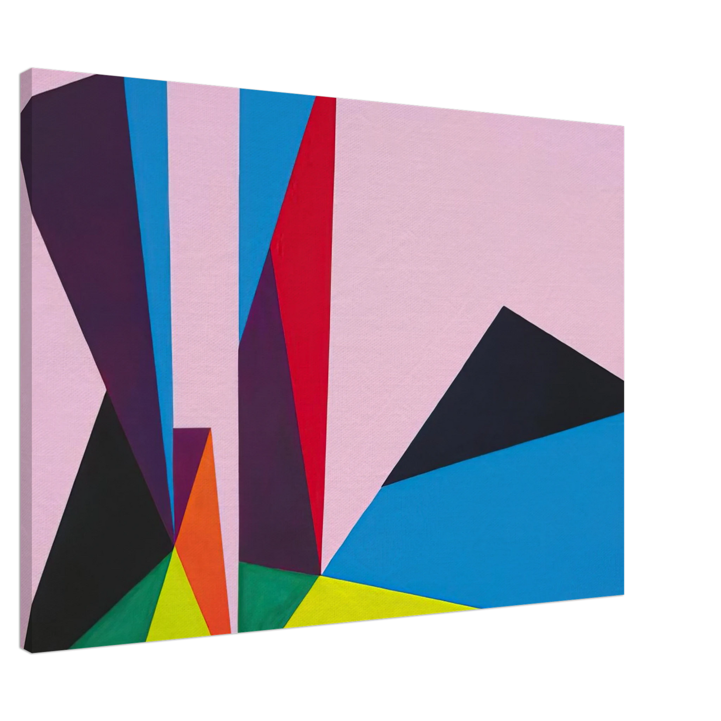 Lorser Feitelson - Magical Space Forms - 1948 Canvas - 20x30 cm / 8x12 inches-canvas