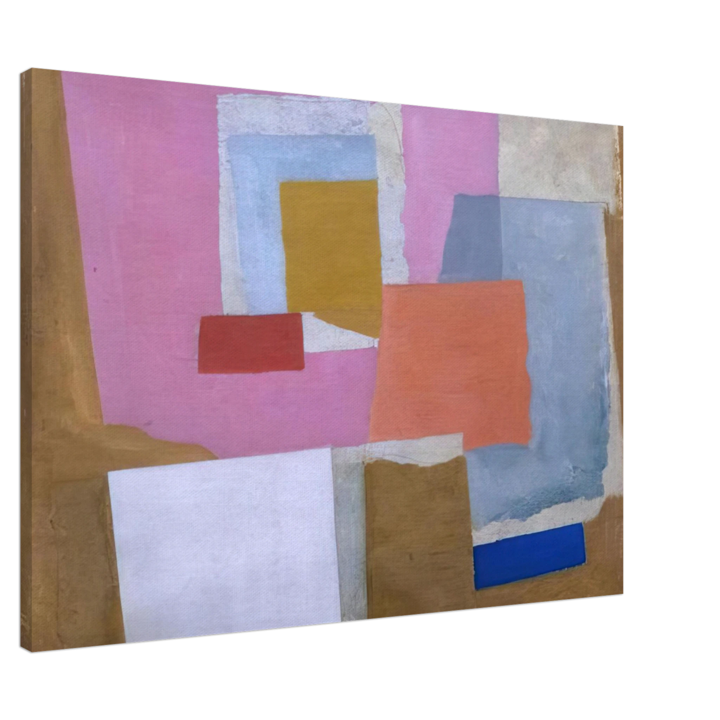 Ben Nicholson - 1924 first abstract painting, Chelsea - 1924 Canvas - 20x30 cm / 8x12 inches-canvas