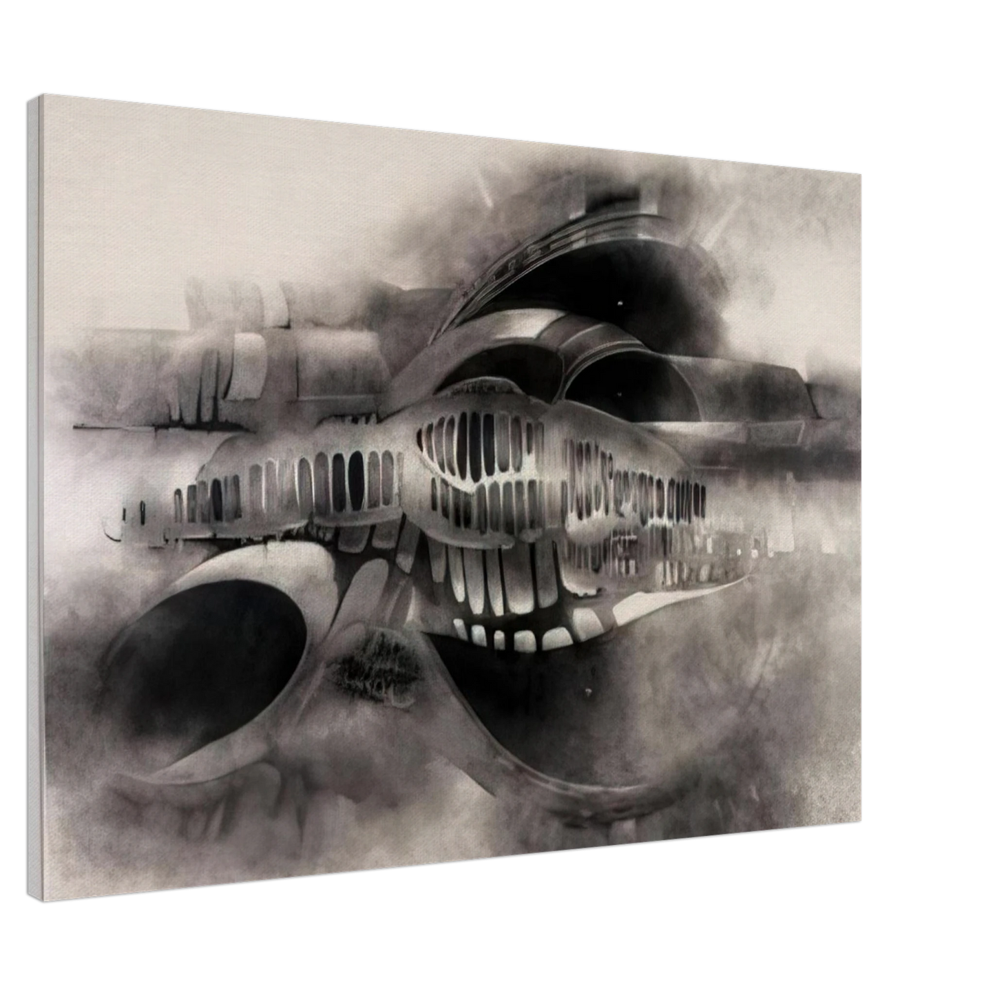 Lee Bontecou - UNTITLED 1966 1 Canvas - 20x30 cm / 8x12 inches-canvas