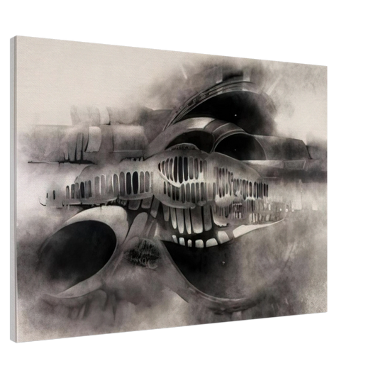 Lee Bontecou - UNTITLED 1966 1 Canvas - 20x30 cm / 8x12 inches-canvas