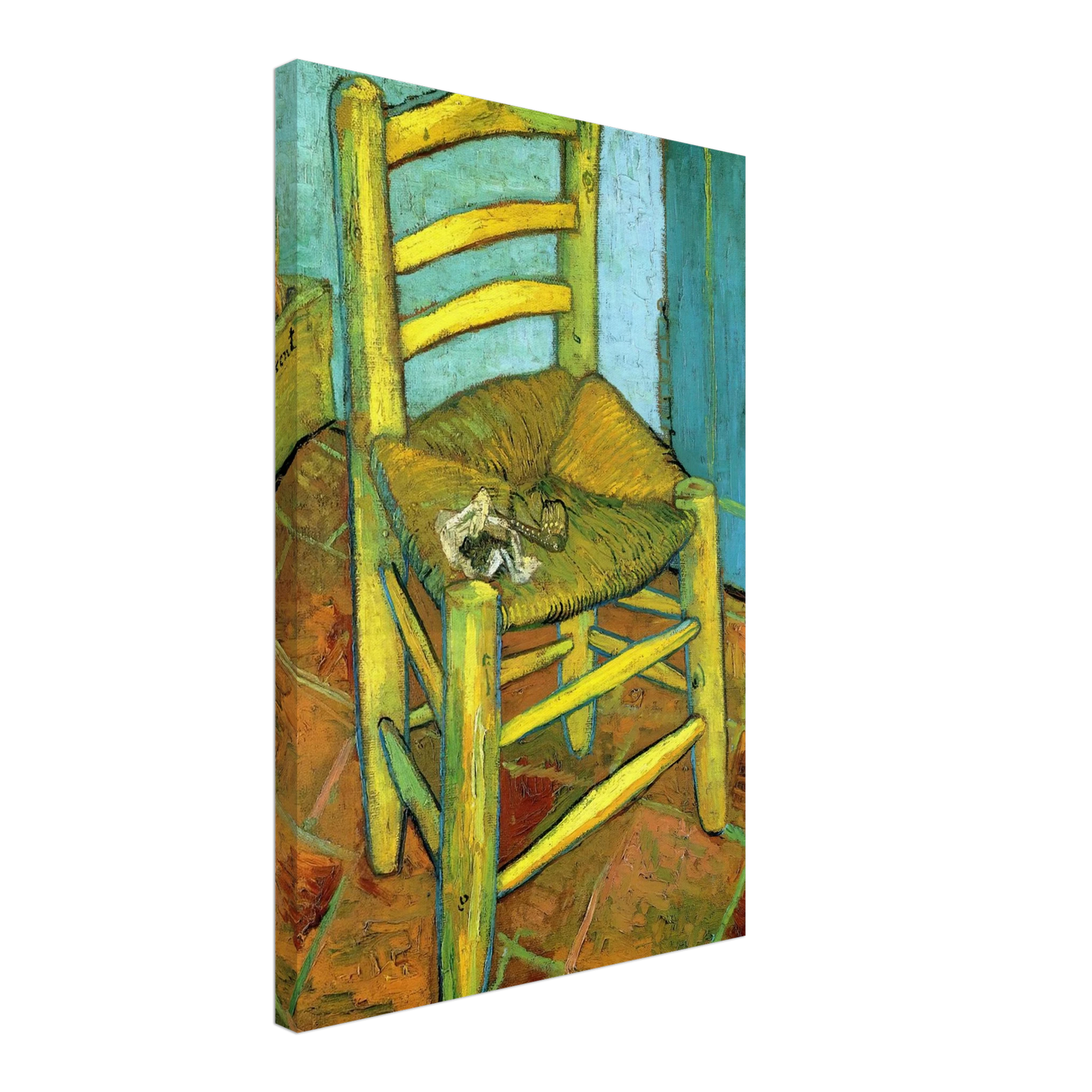 Vincent van Gogh - Van Gogh's Chair Canvas - 70x100 cm / 28x40 inches-canvas