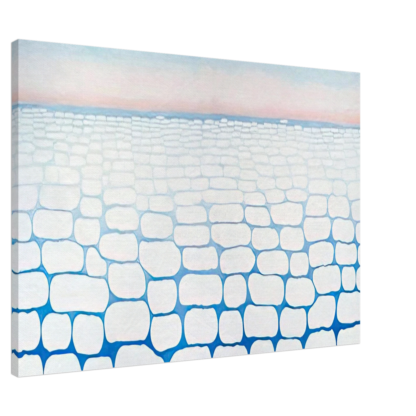 Georgia O'Keeffe - Sky Above Clouds IV Canvas - 20x30 cm / 8x12 inches-canvas