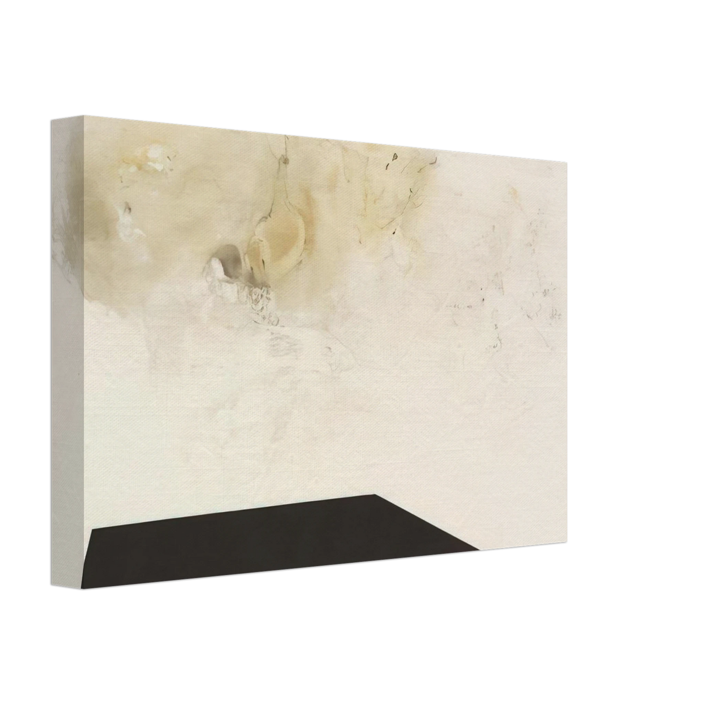 John Cage - Dramatic Fire - 1989 Canvas - 40x60 cm / 16x24 inches-canvas