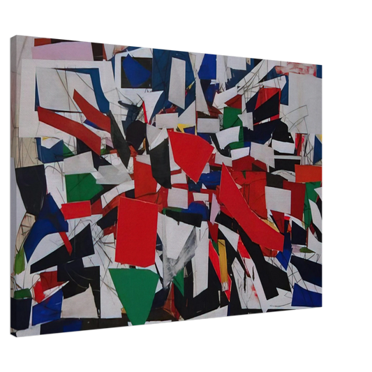 Robert Goodnough - Struggle - 1967 Canvas - 20x30 cm / 8x12 inches-canvas
