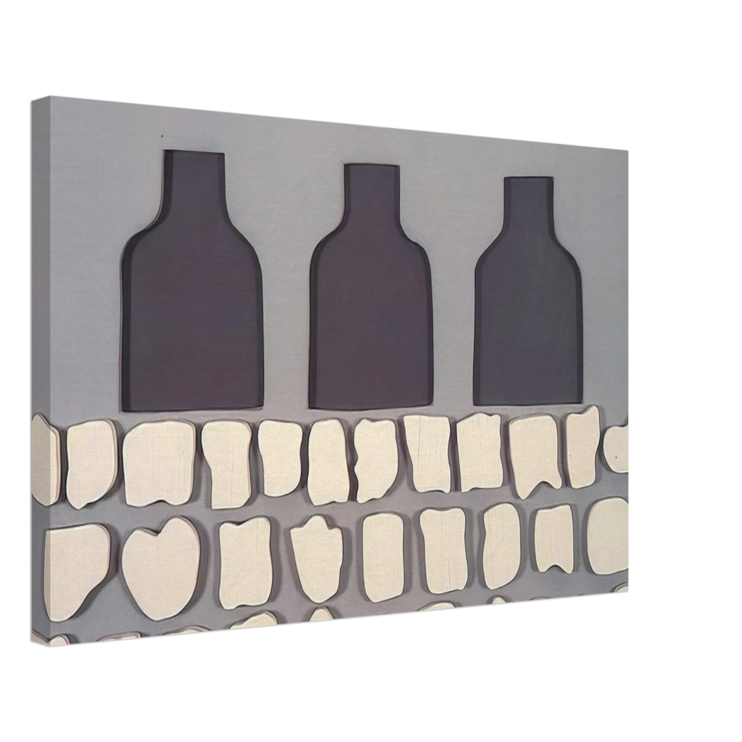 Forrest Bess - The Three Doors - 1959 Canvas - 70x100 cm / 28x40 inches-canvas