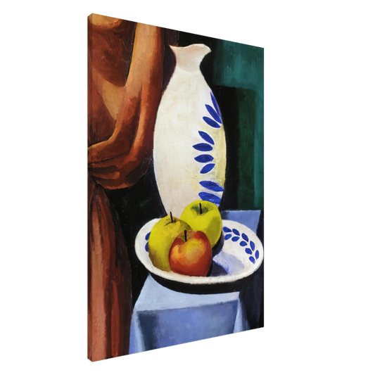 Moise Kisling - STILL LIFE WITH WHITE PITCHER 1917 Canvas - 20x30 cm / 8x12 inches-canvas