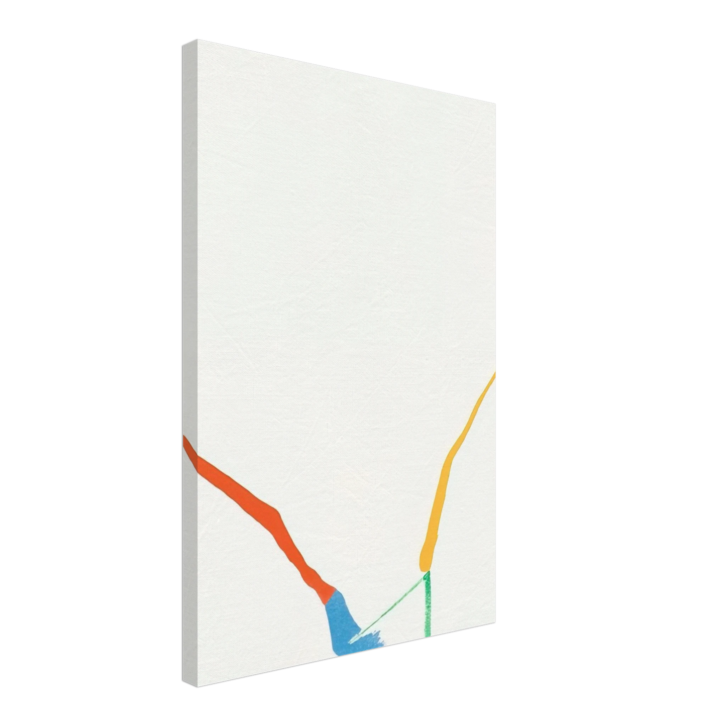 Helen Frankenthaler - What Red Lines Can Do - 1970 Canvas - 70x100 cm / 28x40 inches-canvas