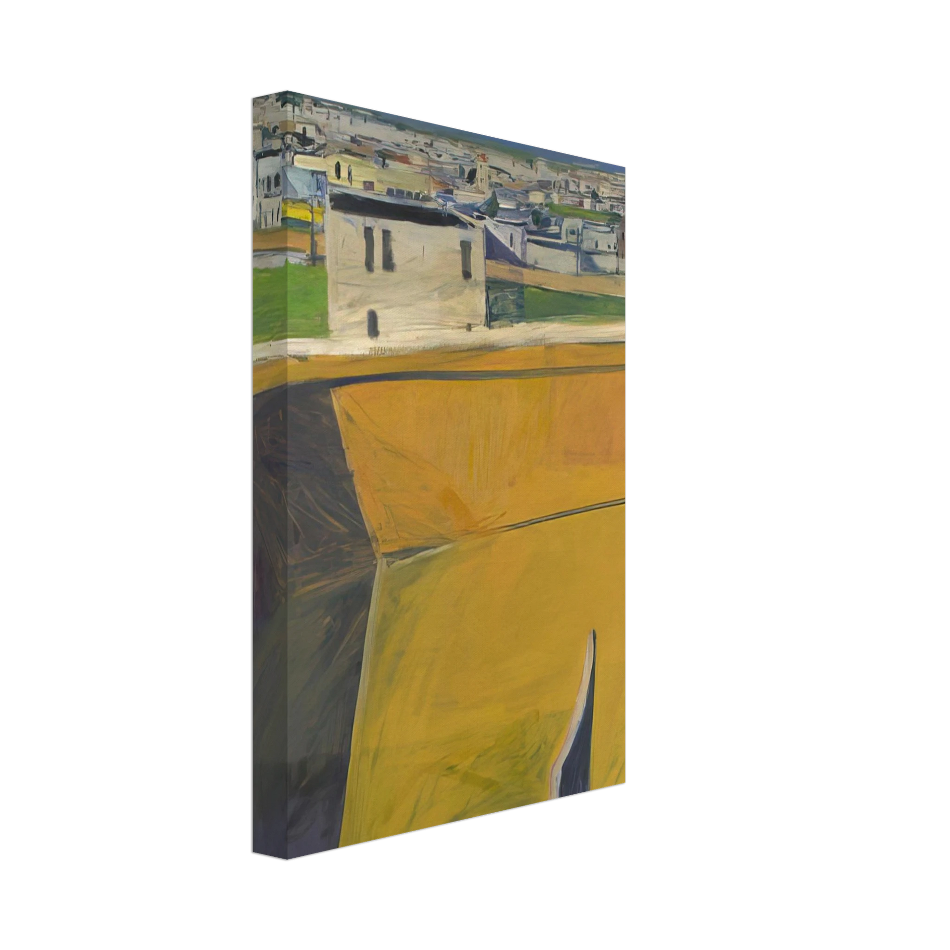 Richard Diebenkorn - Yellow Porch Canvas - 40x60 cm / 16x24 inches-canvas