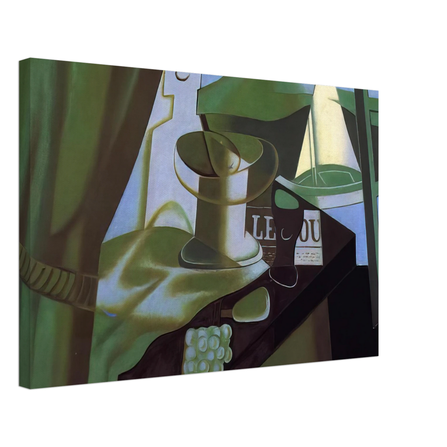 Juan Gris - THE BAY 1921 Canvas - 70x100 cm / 28x40 inches-canvas