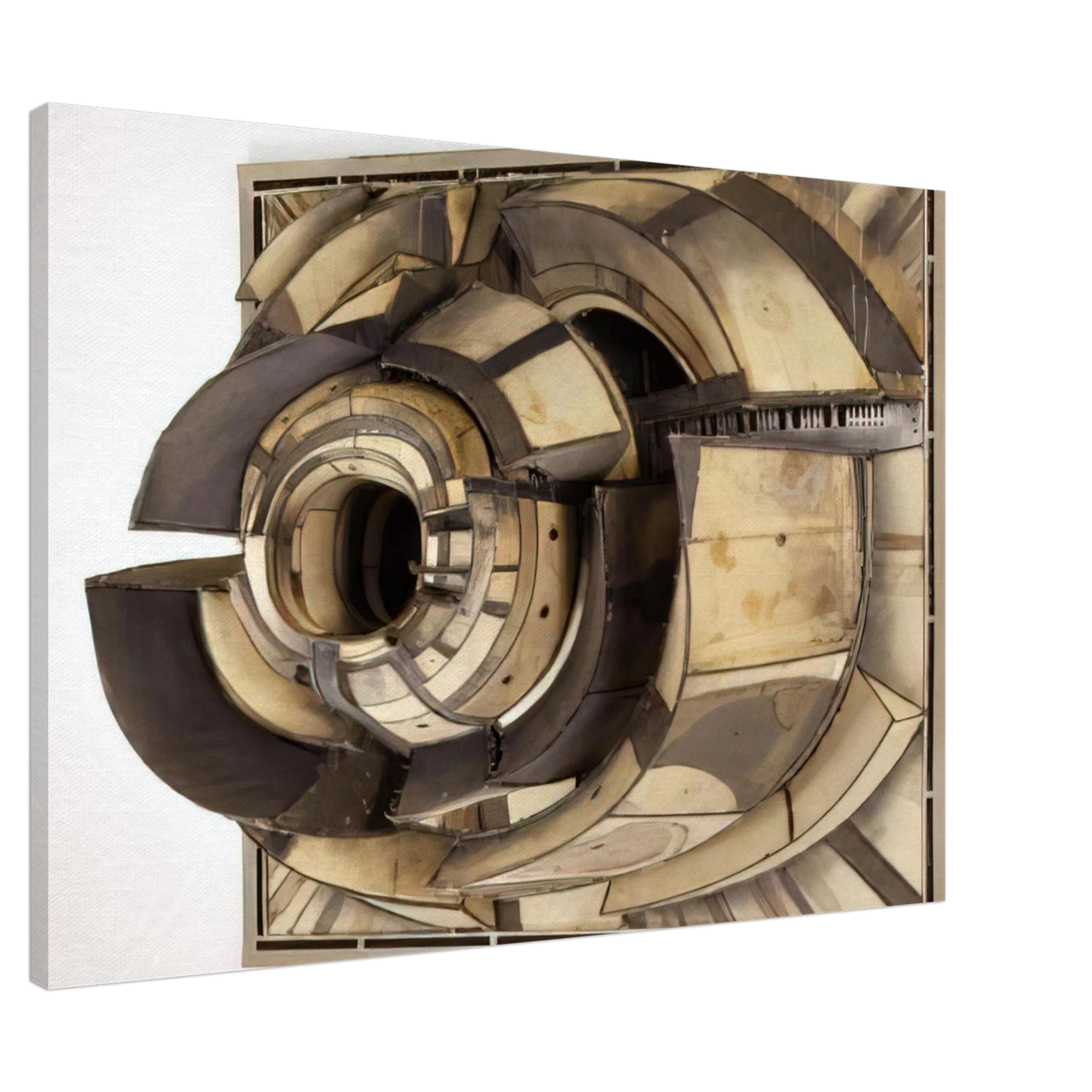 Lee Bontecou - UNTITLED 1962 Canvas - 20x30 cm / 8x12 inches-canvas