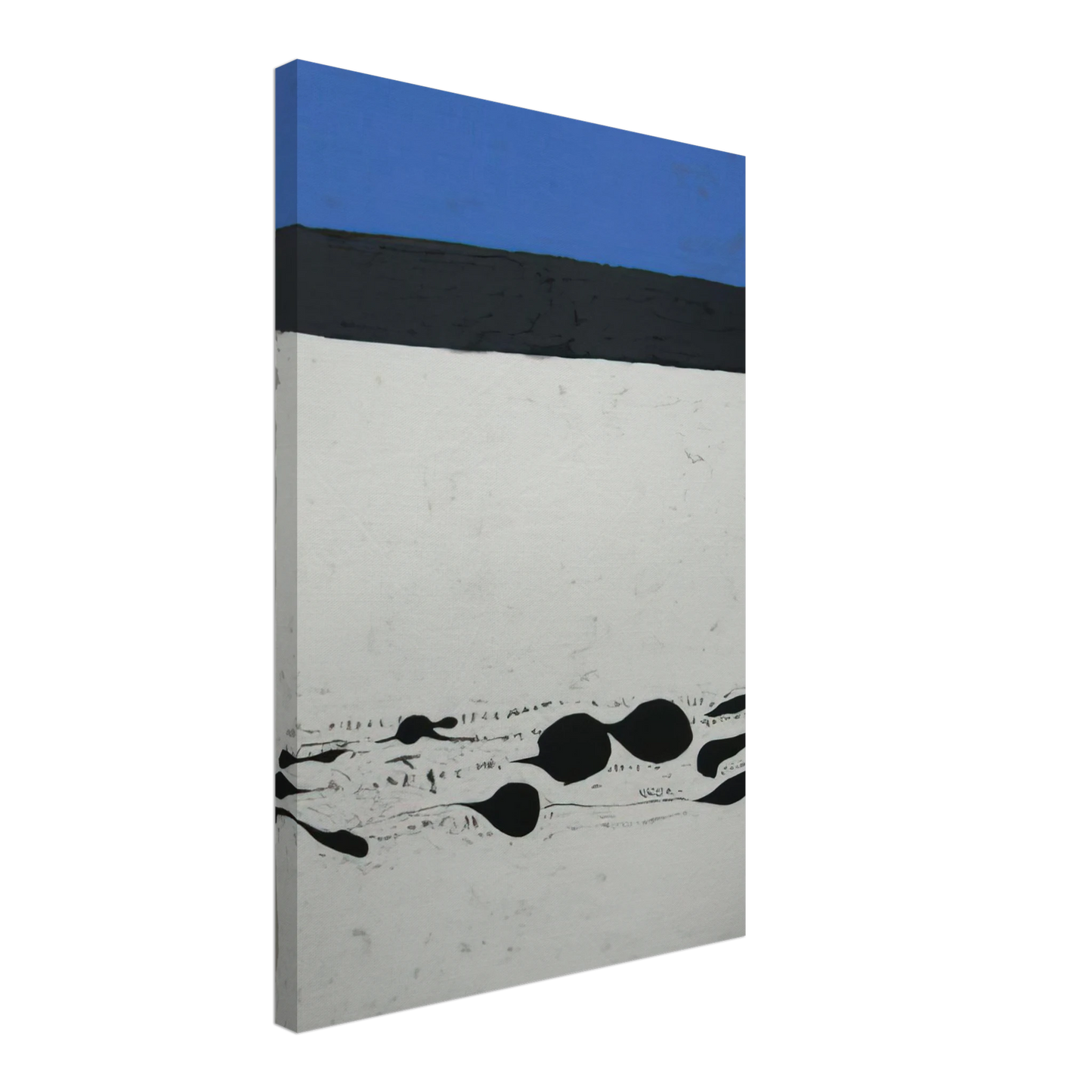 Adja Yunkers - Passages Des Soupias - 1973 Canvas - 70x100 cm / 28x40 inches-canvas