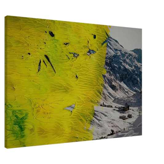 Gerhard Richter - 17 3 92 Canvas - 20x30 cm / 8x12 inches-canvas