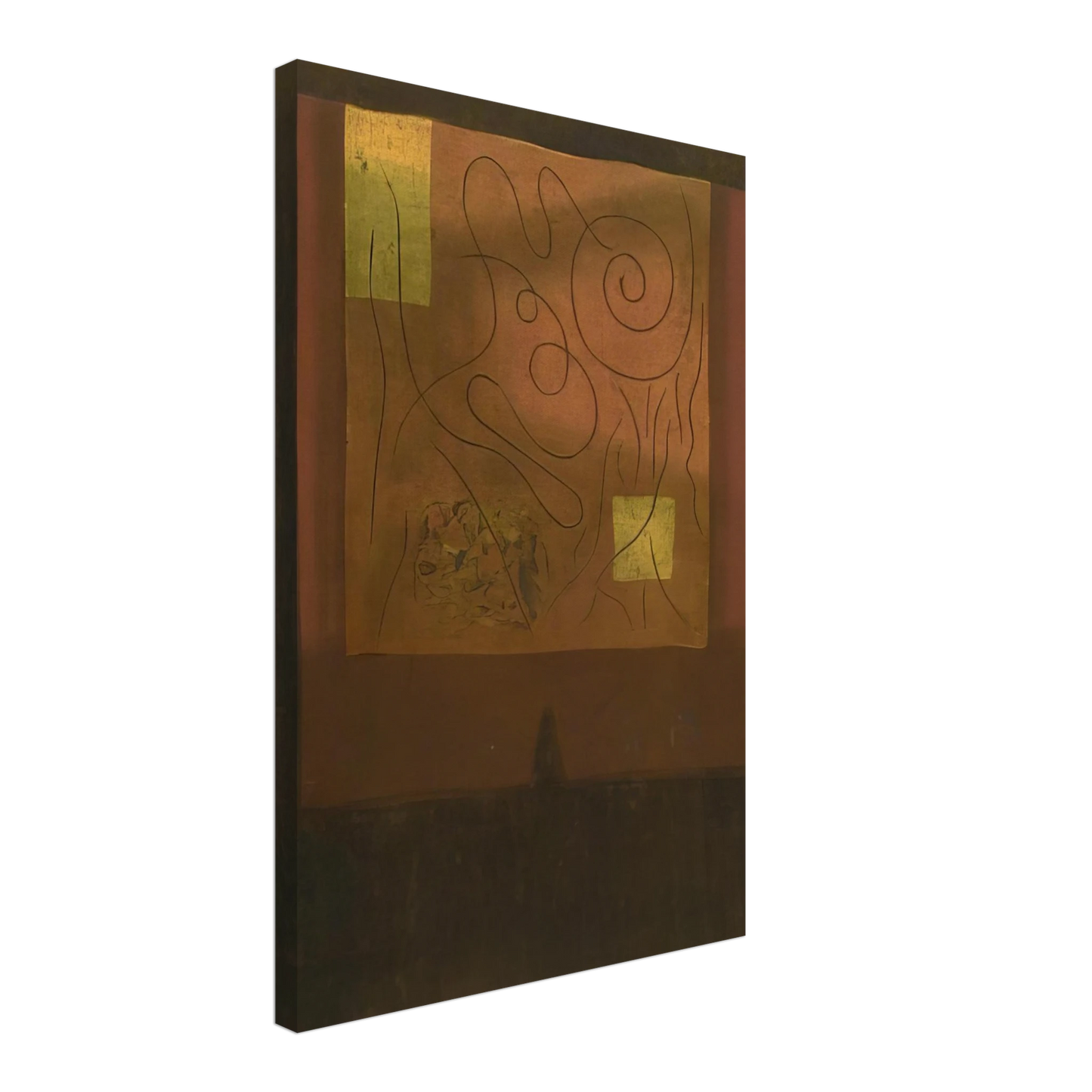 Hiroyuki Tajima - Almanac - 1967 Canvas - 40x60 cm / 16x24 inches-canvas