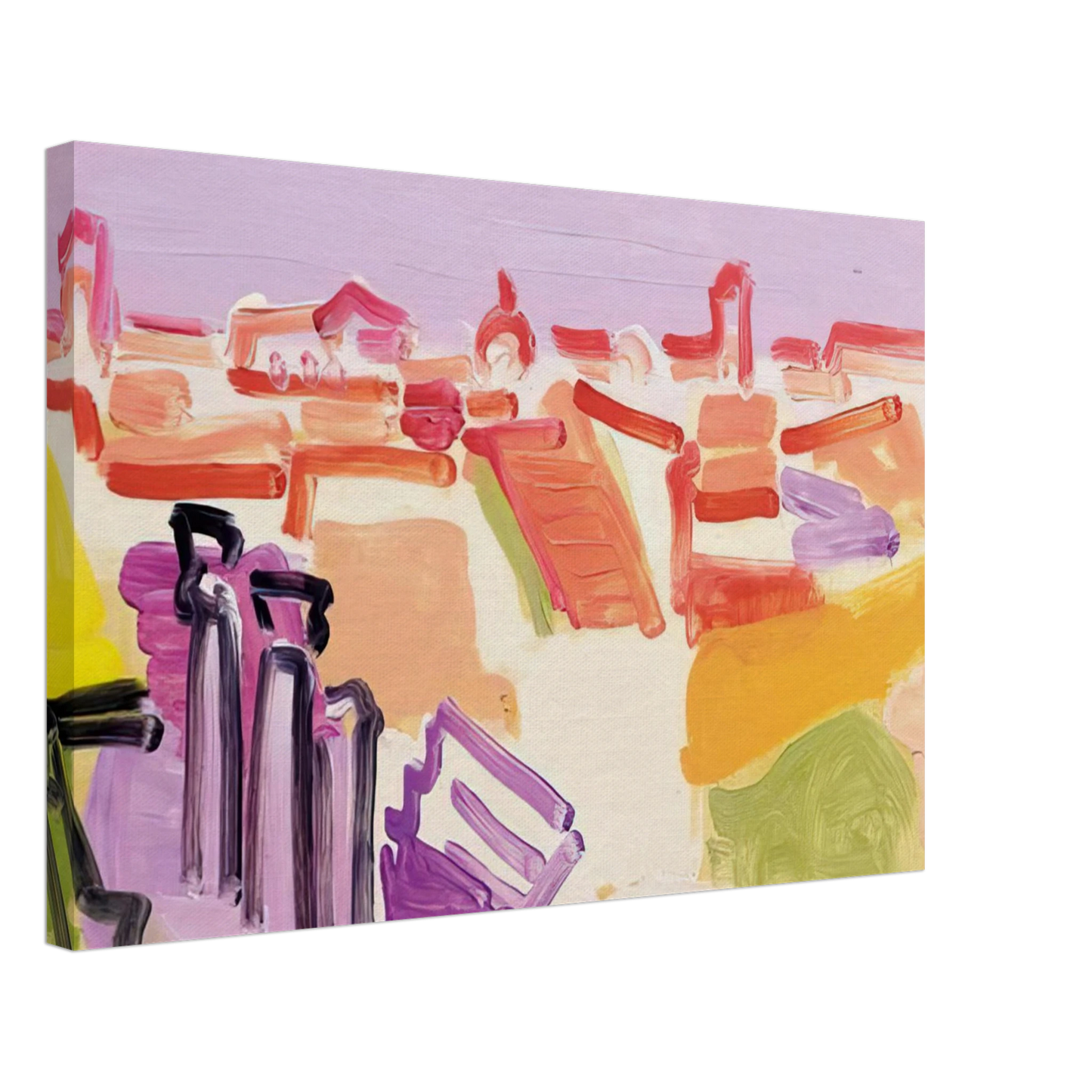 Charles Lapicque - Untitled - Fauvism Canvas - 40x60 cm / 16x24 inches-canvas