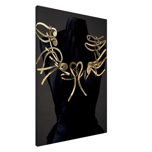 Alexander Calder - HARPS AND HEART 1937 Canvas - 20x30 cm / 8x12 inches-canvas