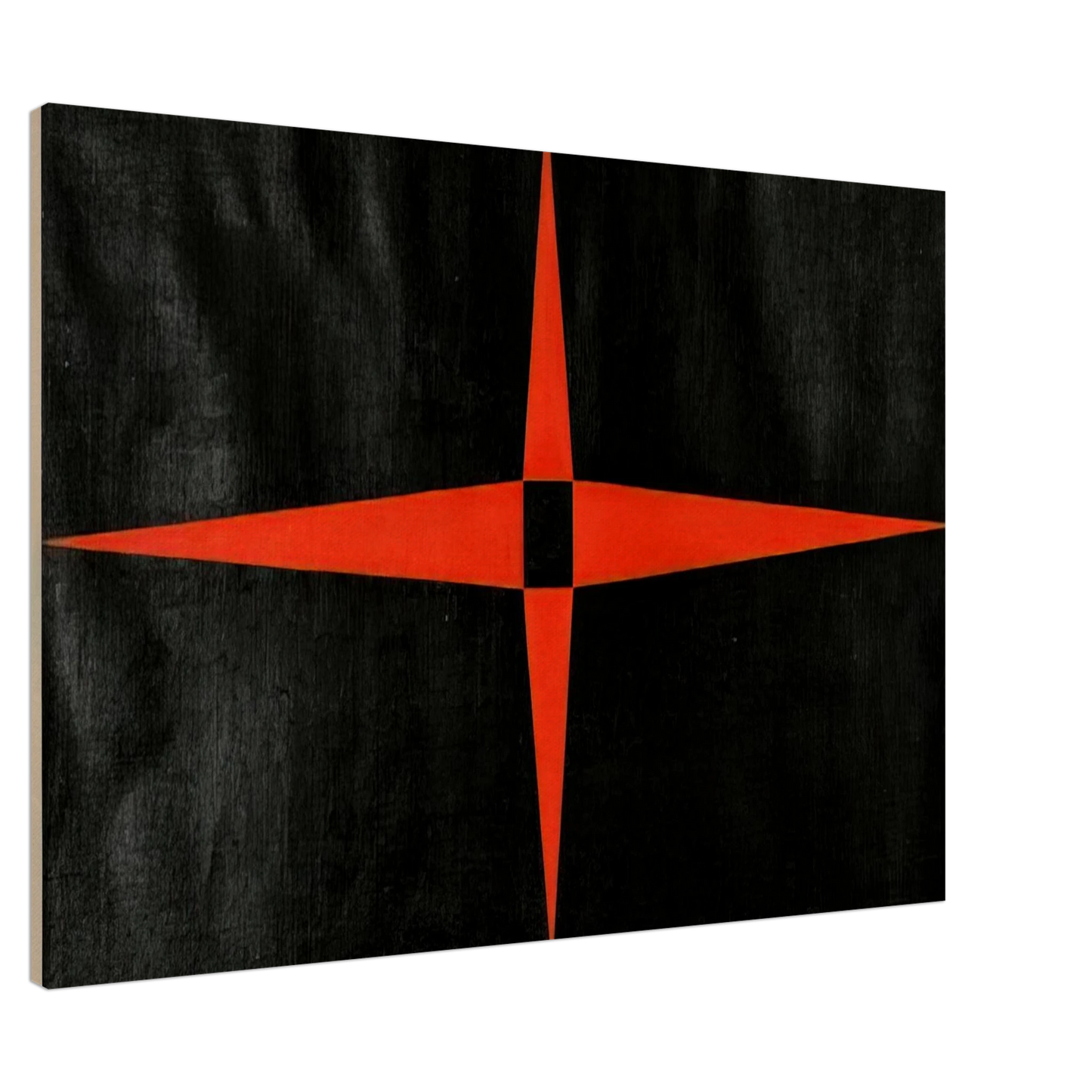 Carmen Herrera - Red Star - 1949 Canvas - 20x30 cm / 8x12 inches-canvas