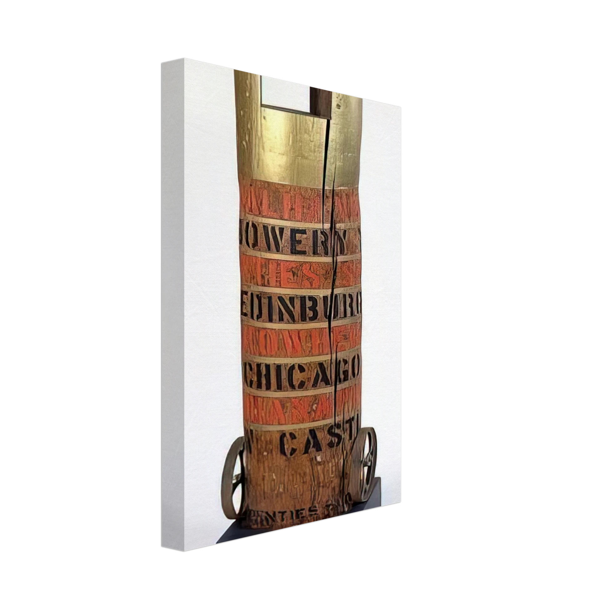 Robert Indiana - Bob's Column Canvas - 40x60 cm / 16x24 inches-canvas